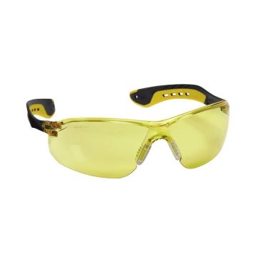 Gafas de Seguridad 3M Ámbar Antiarañazos Templo Plano